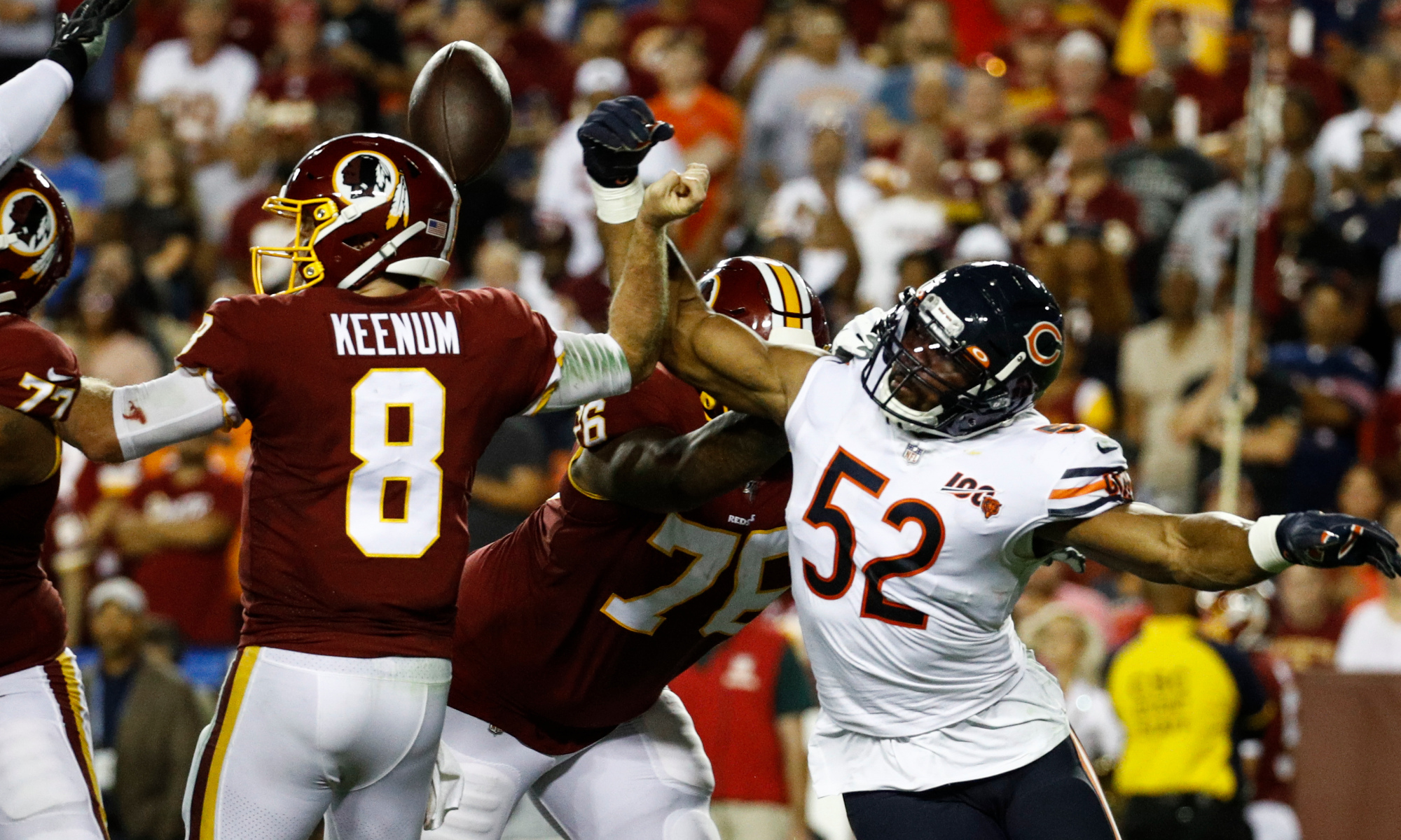 NFL – Week 3 : Nouvelle masterclass défensive des Bears