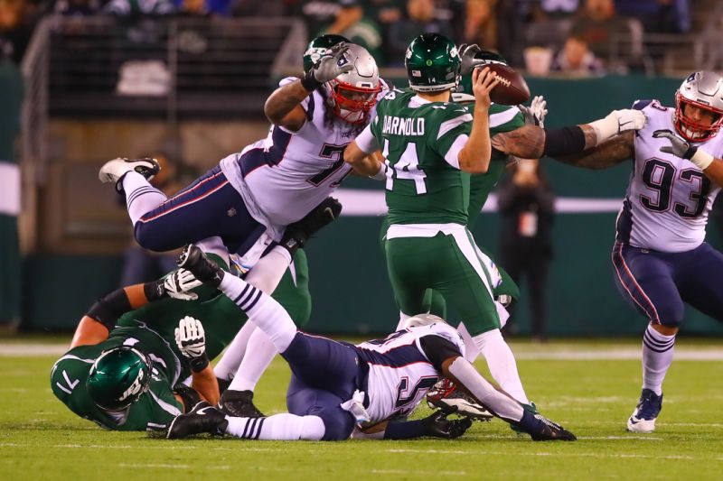 ﻿NFL – Week 7 : Les Patriots terrorisent Sam Darnold et restent invaincus