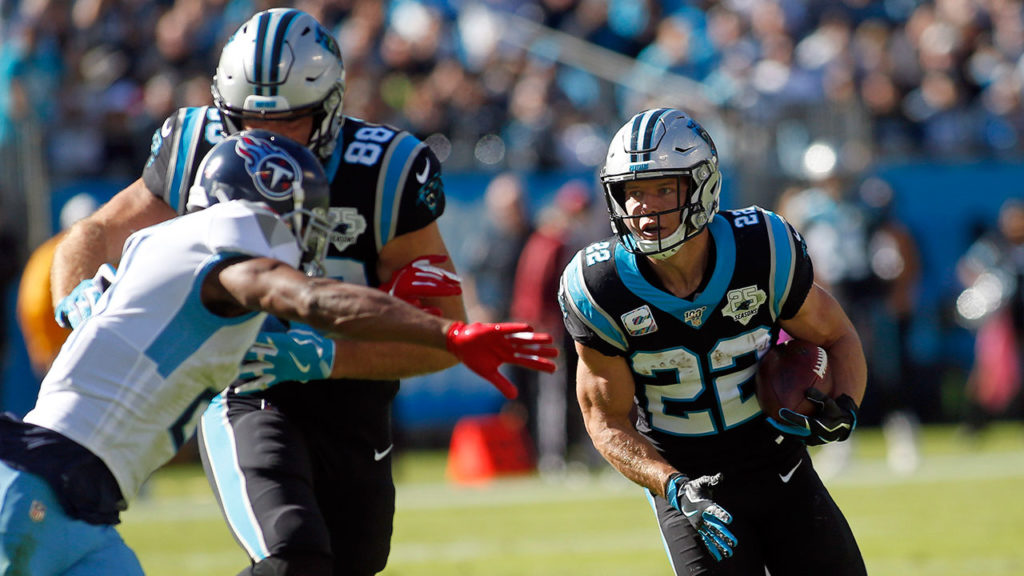 Christian McCaffrey Panthers NFL