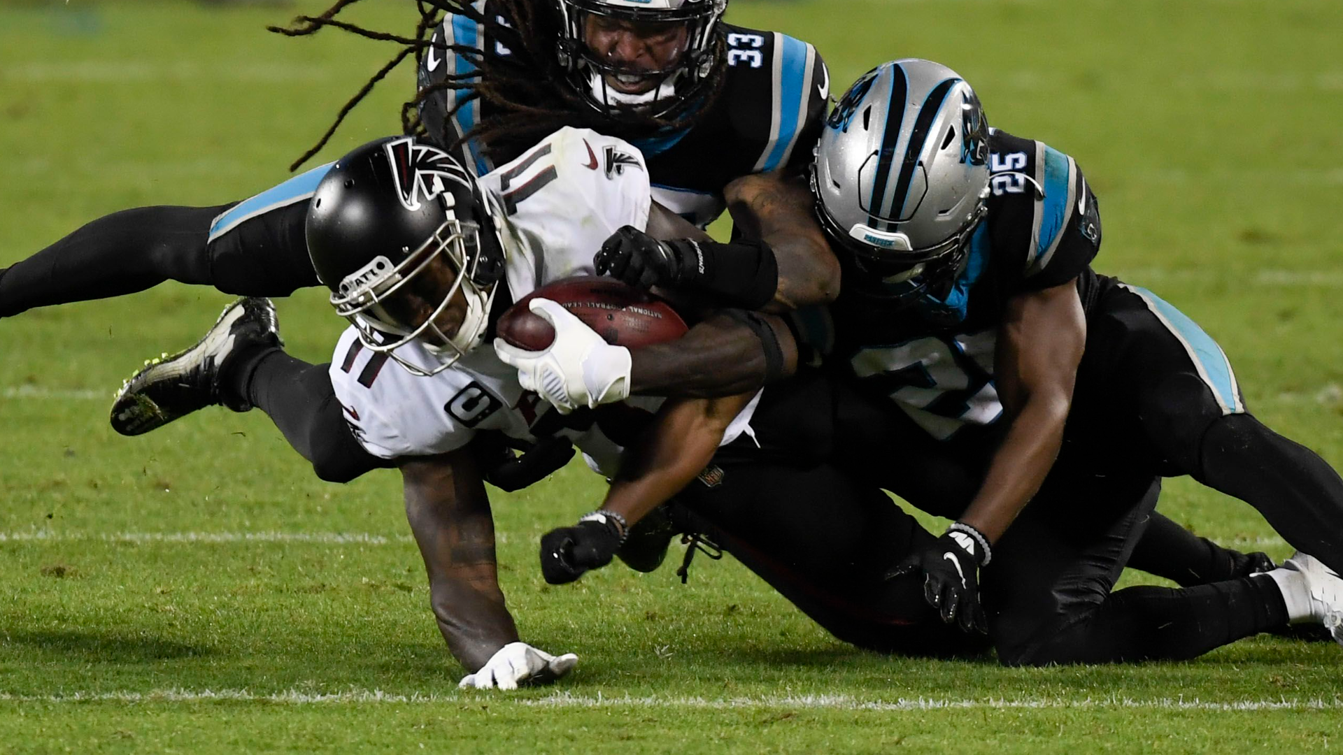 NFL, Week 8 – Atlanta tient bon et l’emporte chez les Panthers