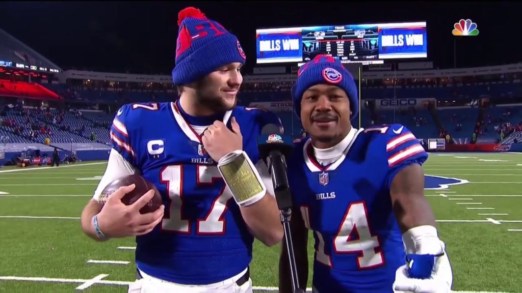 Josh Allen et Stefon Diggs - Buffalo Bills