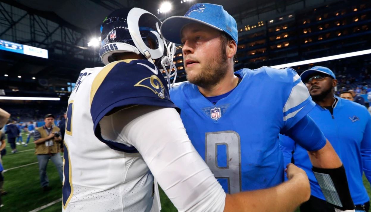 Les Rams et les Lions échangent leurs Quarterbacks