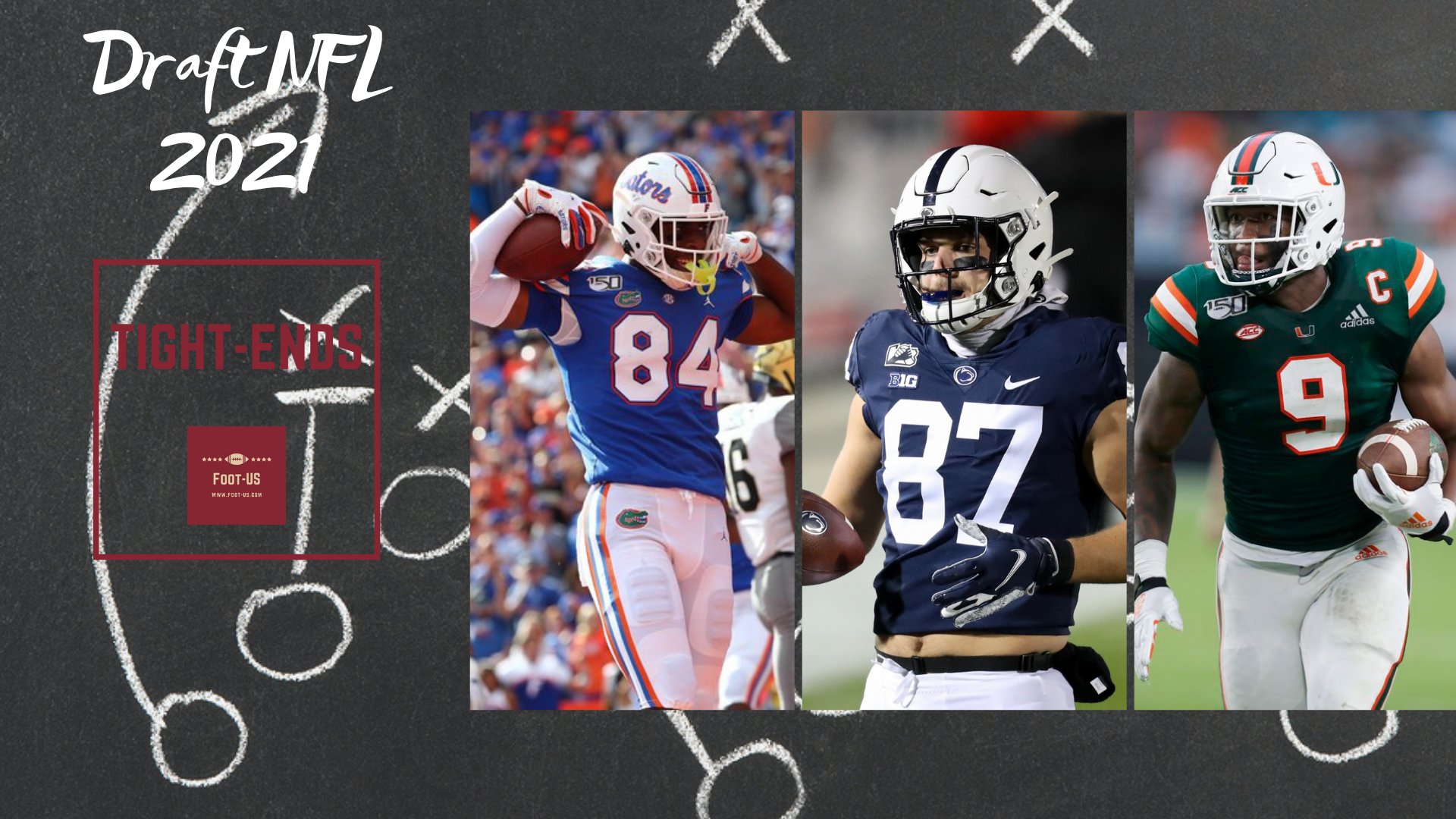 Présentation de la Draft NFL 2021 – Tight-ends