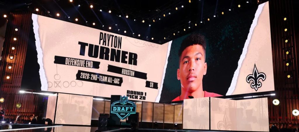 Payton Turner Draft Saints