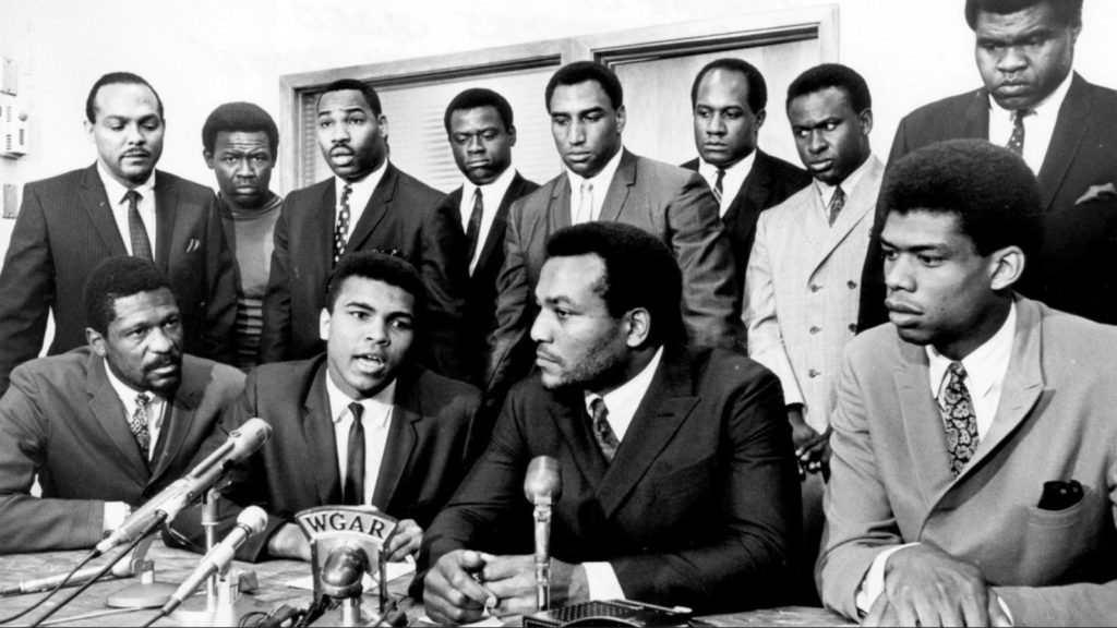 Jim Brown et Muhammad Ali