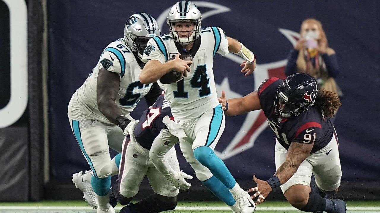 Sam Darnold et les Panthers enchainent à Houston