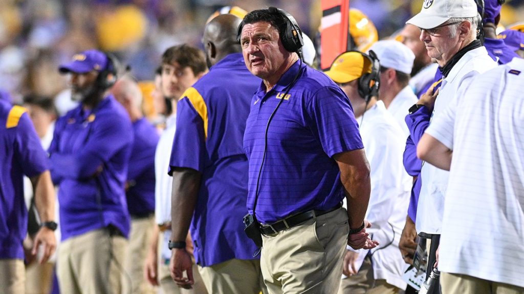 Ed Orgeron LSU