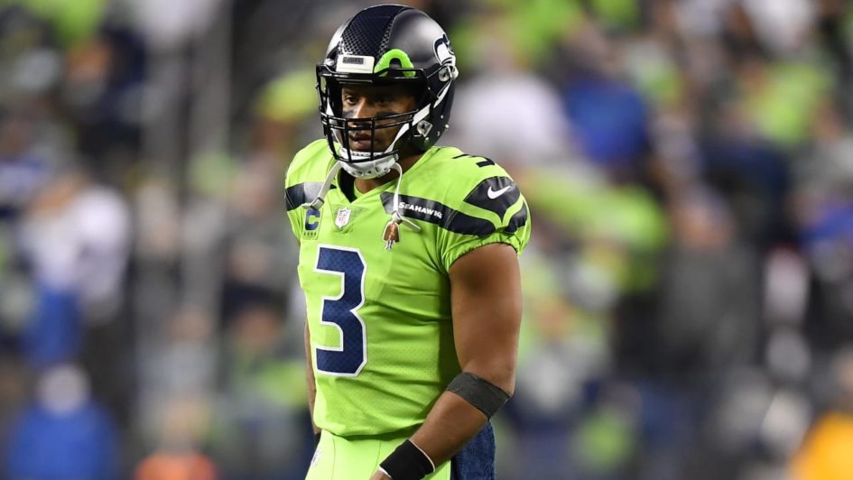 Russell Wilson blessé