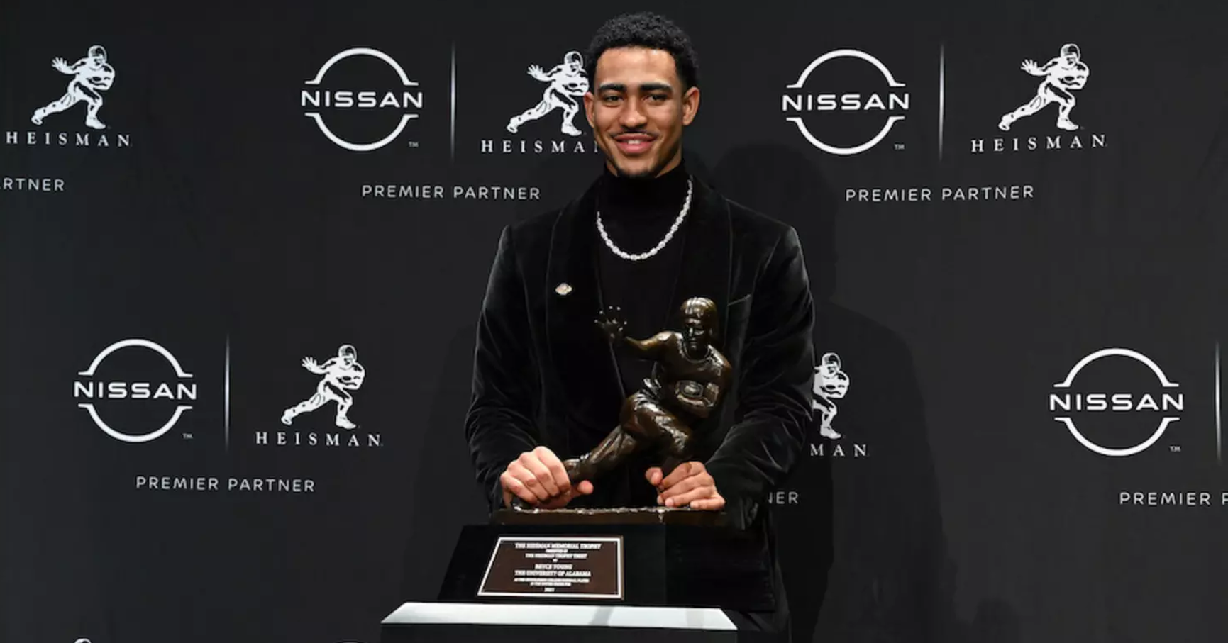 Bryce Young remporte le trophée Heisman 2021