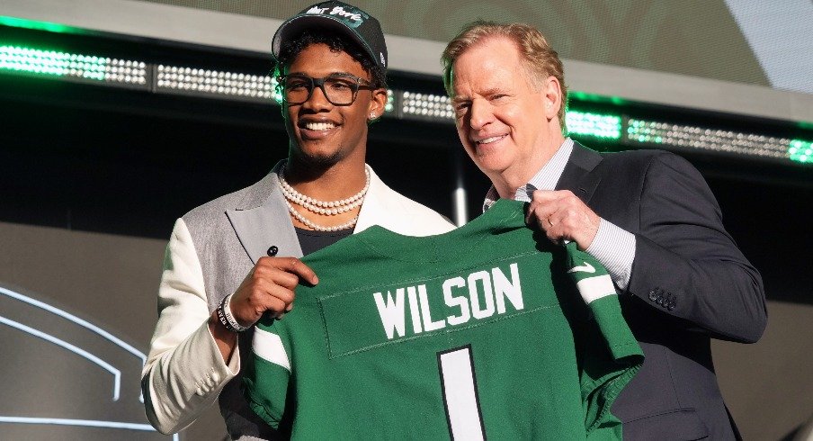 Garrett Wilson Draft Jets