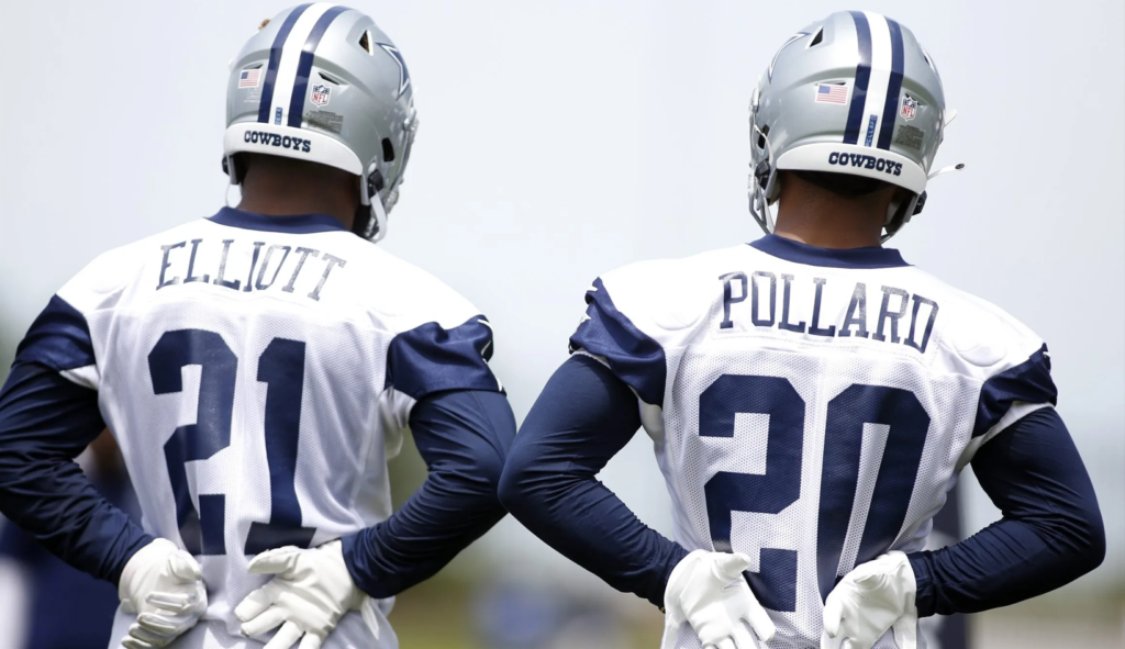 Ezekiel Elliott & Tony Pollard