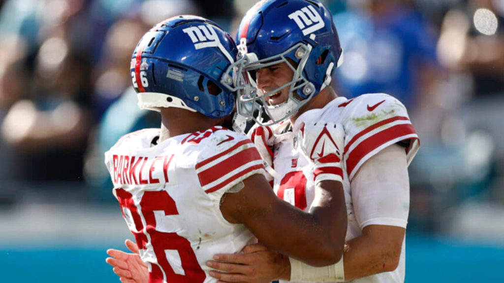 Saquon Barkley et Daniel Jones