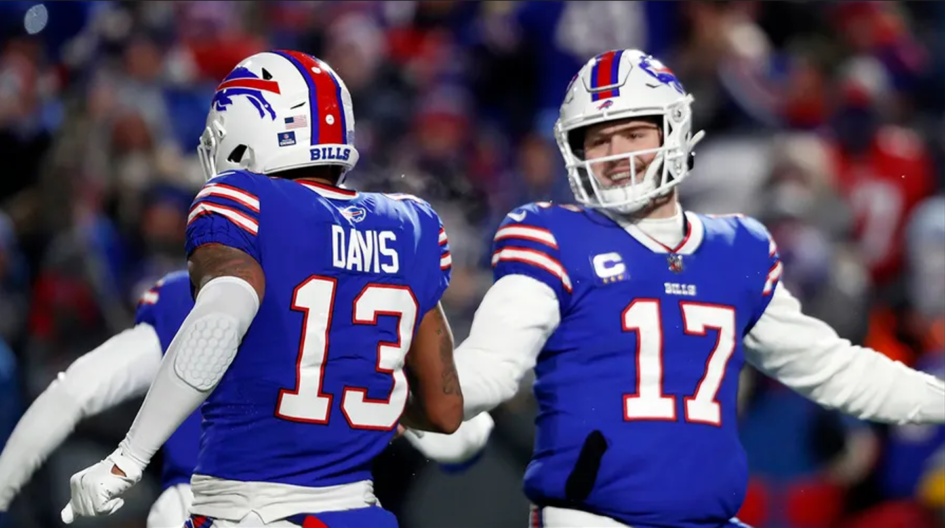 Gabriel Davis & Josh Allen