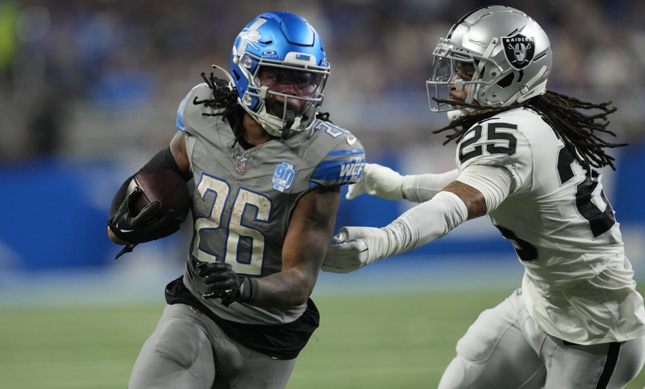 NFL, Week 8 – Jahmyr Gibbs et les Lions rugissent de nouveau