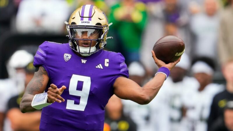 College Football, Week 7 – Michael Penix Jr et Washington, c’est du sérieux