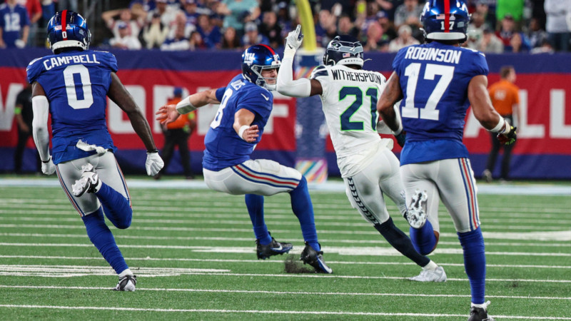 NFL, Week 4 – Dominants en défense, les Seahawks reviennent victorieux de New York