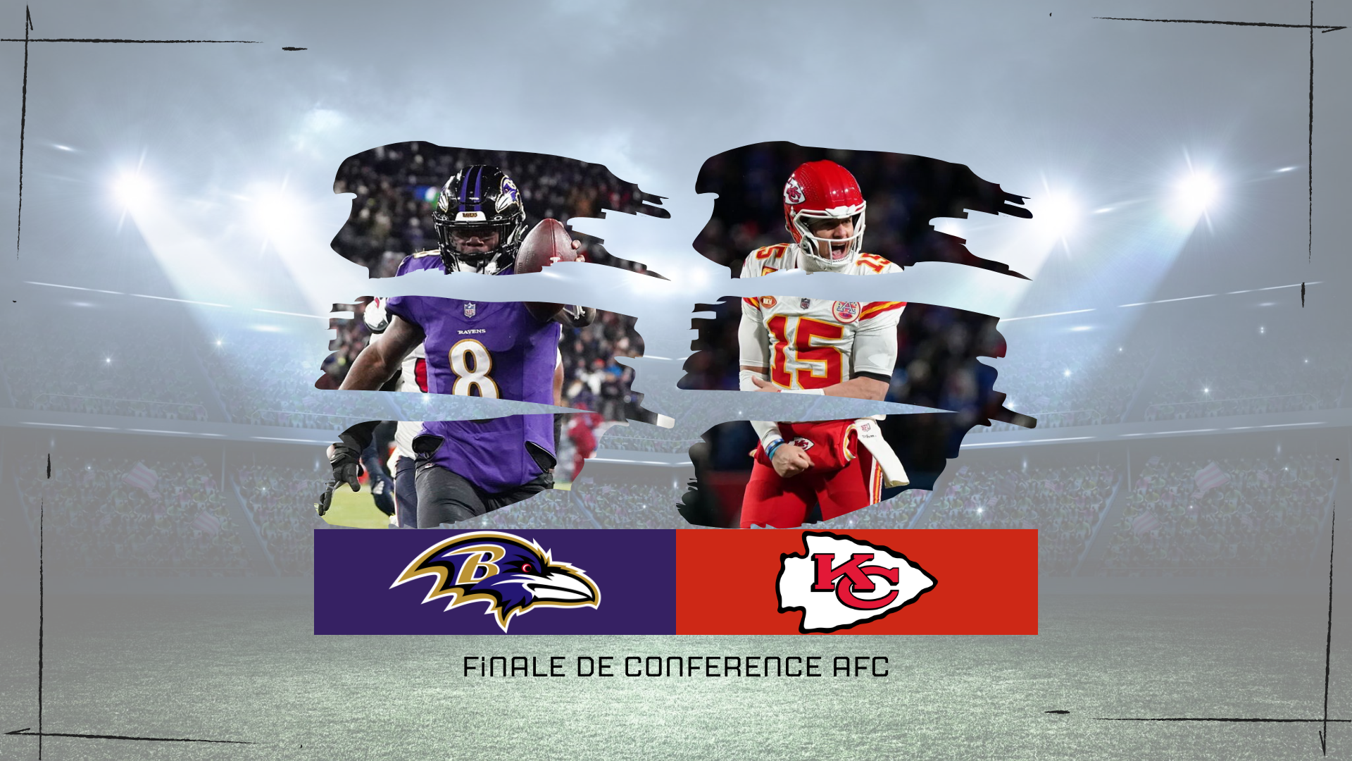 NFL – Présentation de la finale de conférence AFC entre les Ravens et les Chiefs