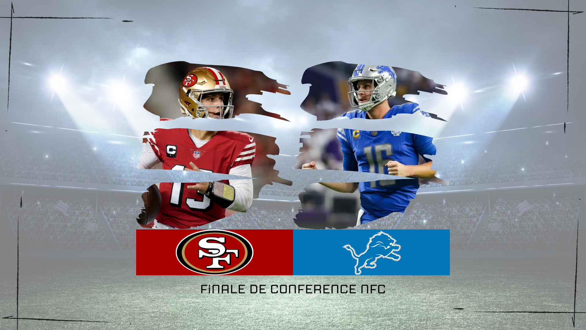 NFL – Présentation de la finale de conférence NFC entre les 49ers et les Lions