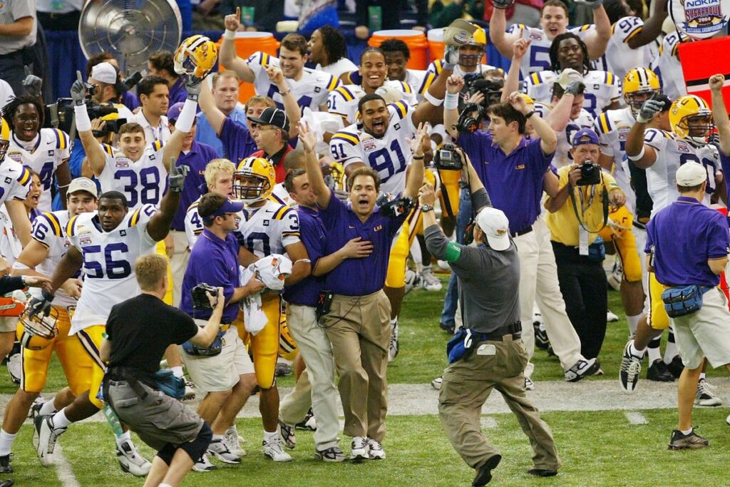 Nick Saban LSU