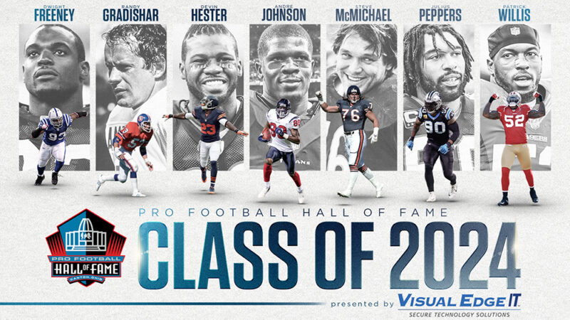 NFL – La classe 2024 du Pro Football Hall of Fame dévoilée