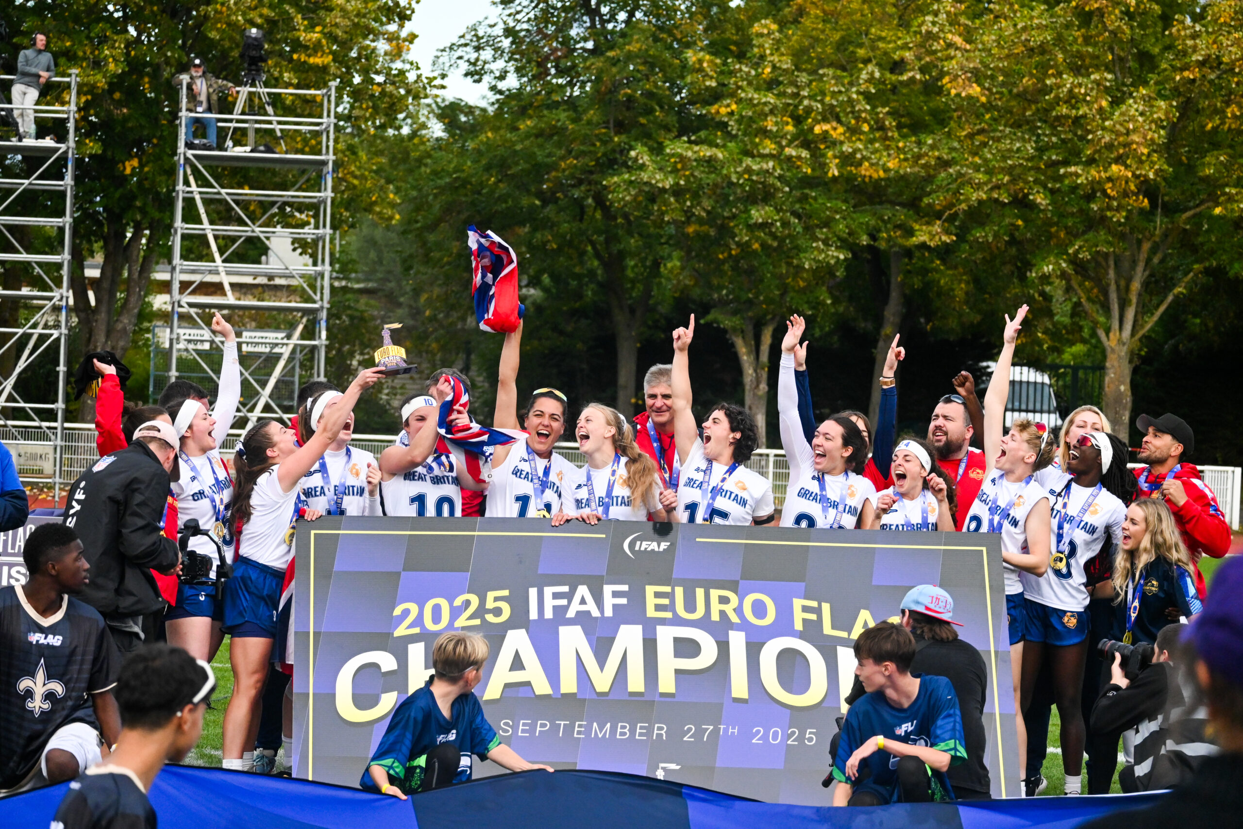 Vainqueurs et champions d’Europe !  