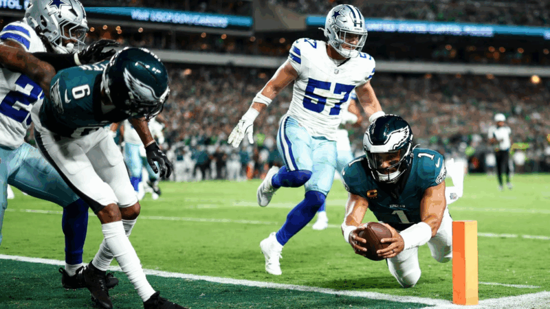 NFL, Week 1 – Eagles 24 – Cowboys 20 