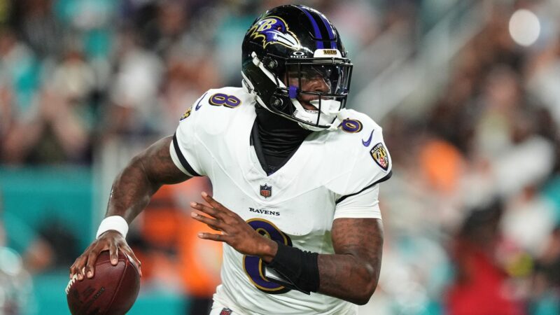 NFL, Week 9 – Miami Dolphins 6 – Baltimore Ravens 28 