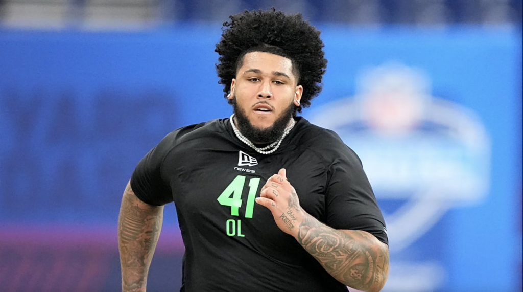 Kadyn Proctor NFL Combine